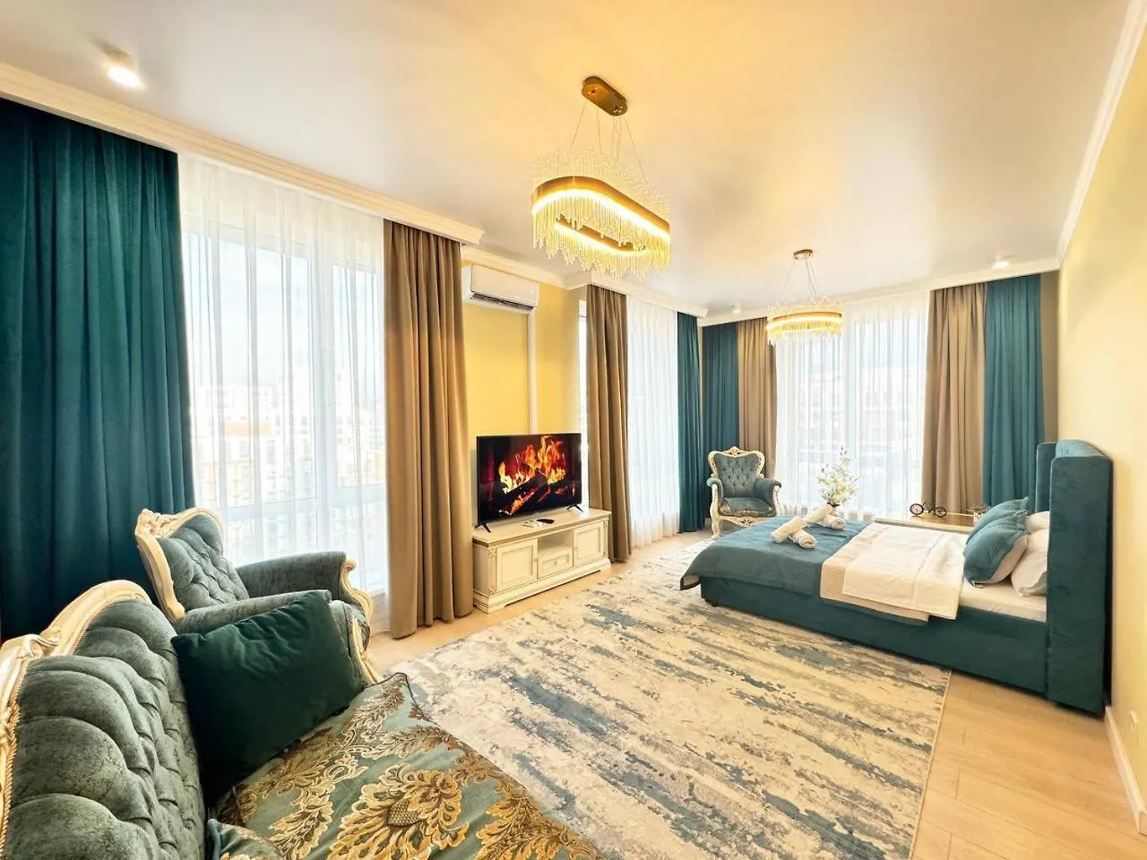 2 Room Apartment 4 You, Flat 156 Almaty 0*,  Kazakhstan